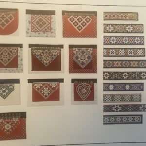 Alternative view of Mønster hefte Bringeduk og Belte med perler 11-20