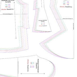 Mønster Snyttatrøye - Hardanger utenpå jakke voksen