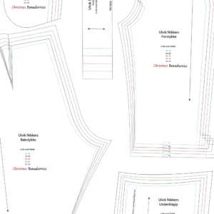 Mønster Ulvik - Nikkers voksen