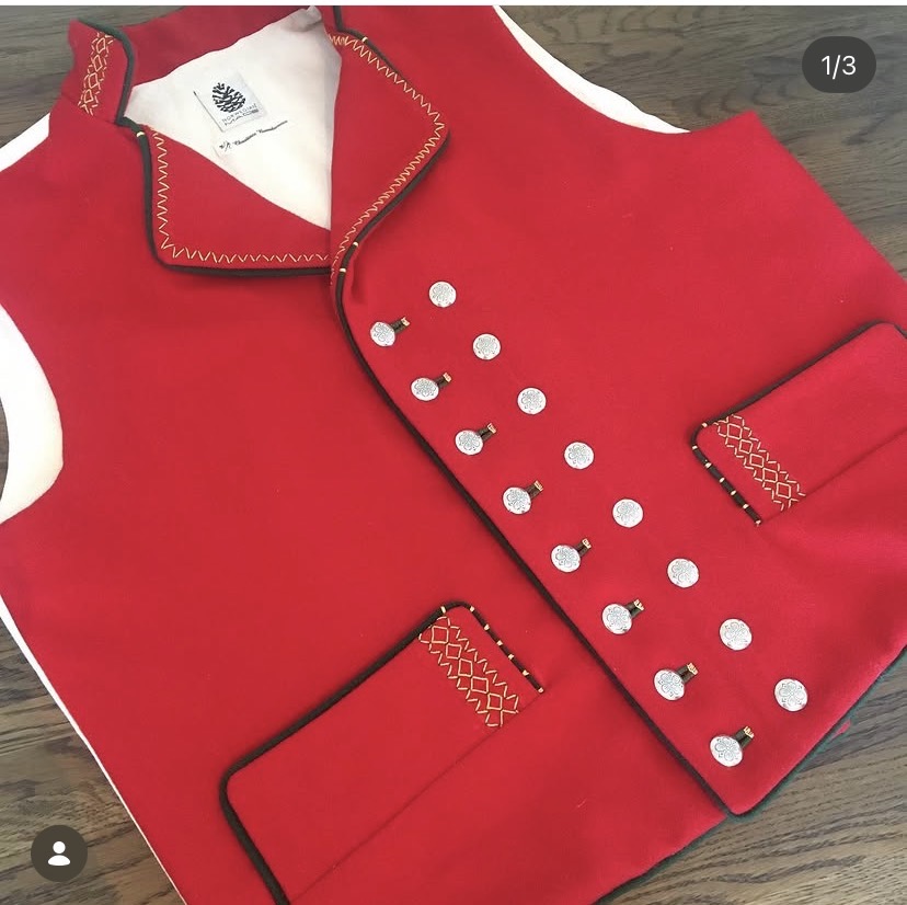 Materialpakke Vest Herre Ulvik - Bilde 2