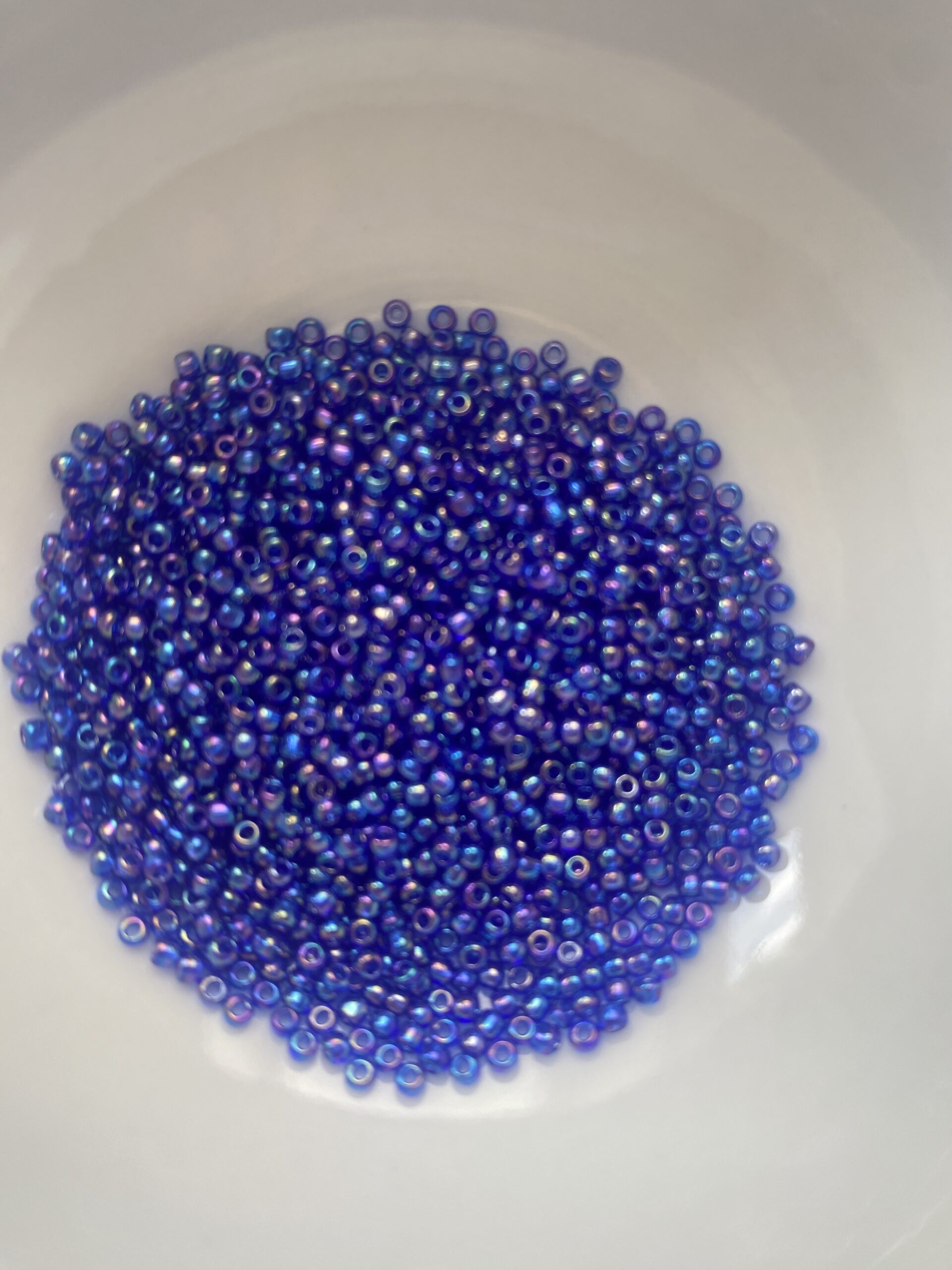 Bunadsperler str. 11 – 87 Regnbue koboltblå